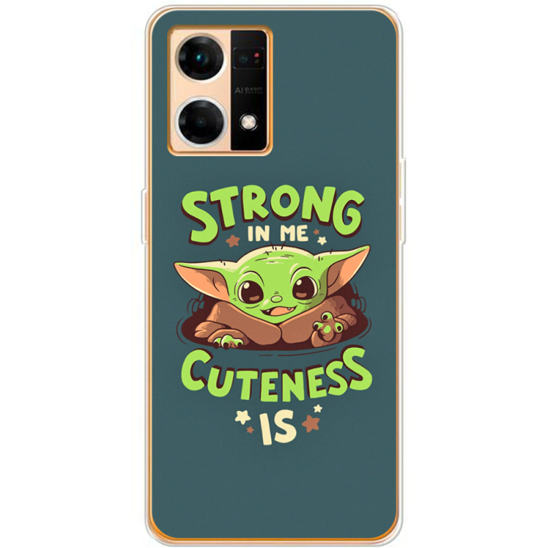 Чехол BoxFace OPPO Reno 7 4G Strong in me Cuteness is