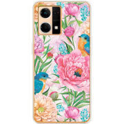 Чехол BoxFace OPPO Reno 7 4G Birds in Flowers