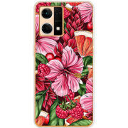 Чехол BoxFace OPPO Reno 7 4G Tropical Flowers