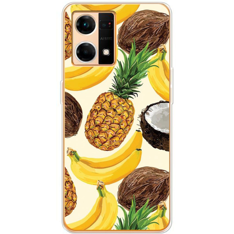 Чехол BoxFace OPPO Reno 7 4G Tropical Fruits