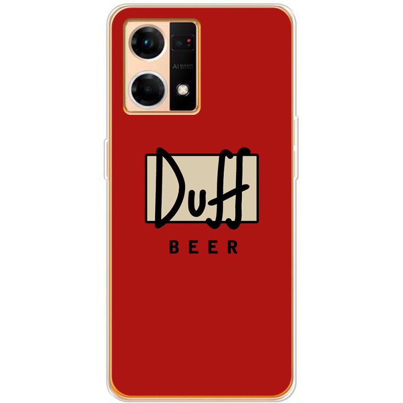 Чехол BoxFace OPPO Reno 7 4G Duff beer