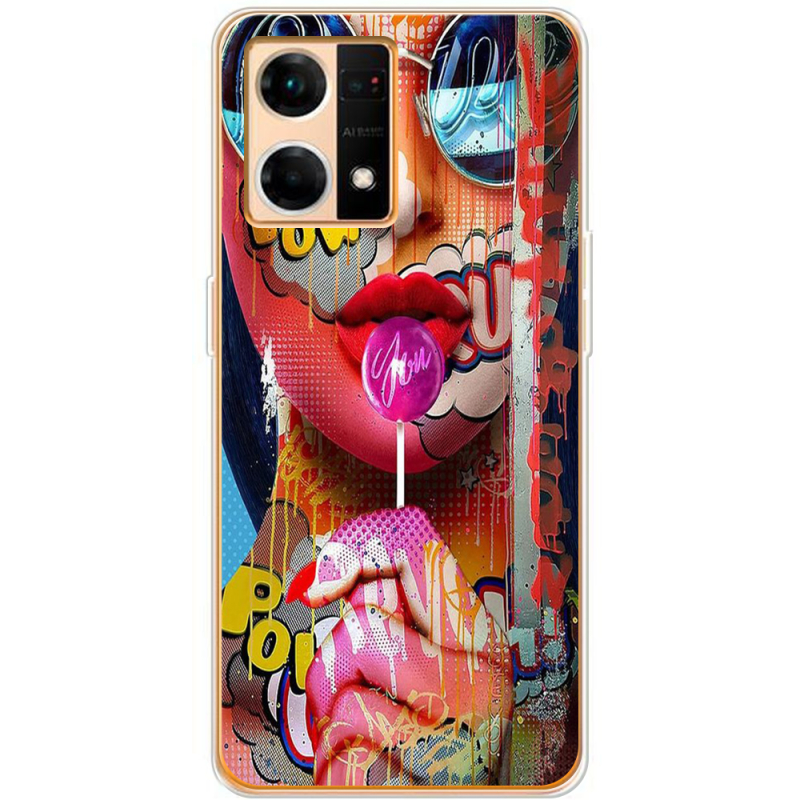 Чехол BoxFace OPPO Reno 7 4G Colorful Girl