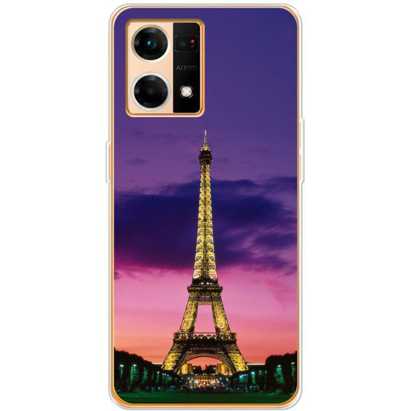 Чехол BoxFace OPPO Reno 7 4G Полночь в Париже