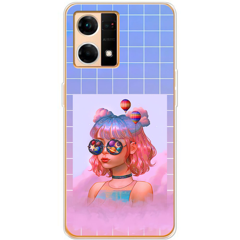 Чехол BoxFace OPPO Reno 7 4G Girl in the Clouds