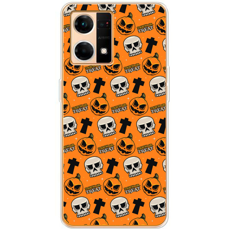 Чехол BoxFace OPPO Reno 7 4G Halloween Trick or Treat