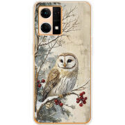 Чехол BoxFace OPPO Reno 7 4G Christmas Owl