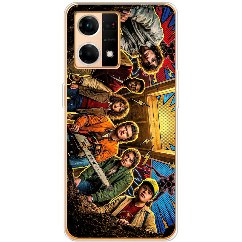 Чехол BoxFace OPPO Reno 7 4G Stranger things