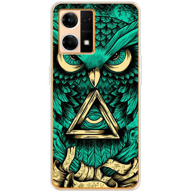 Чехол BoxFace OPPO Reno 7 4G Masonic Owl