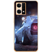 Чехол BoxFace OPPO Reno 7 4G Silver Car