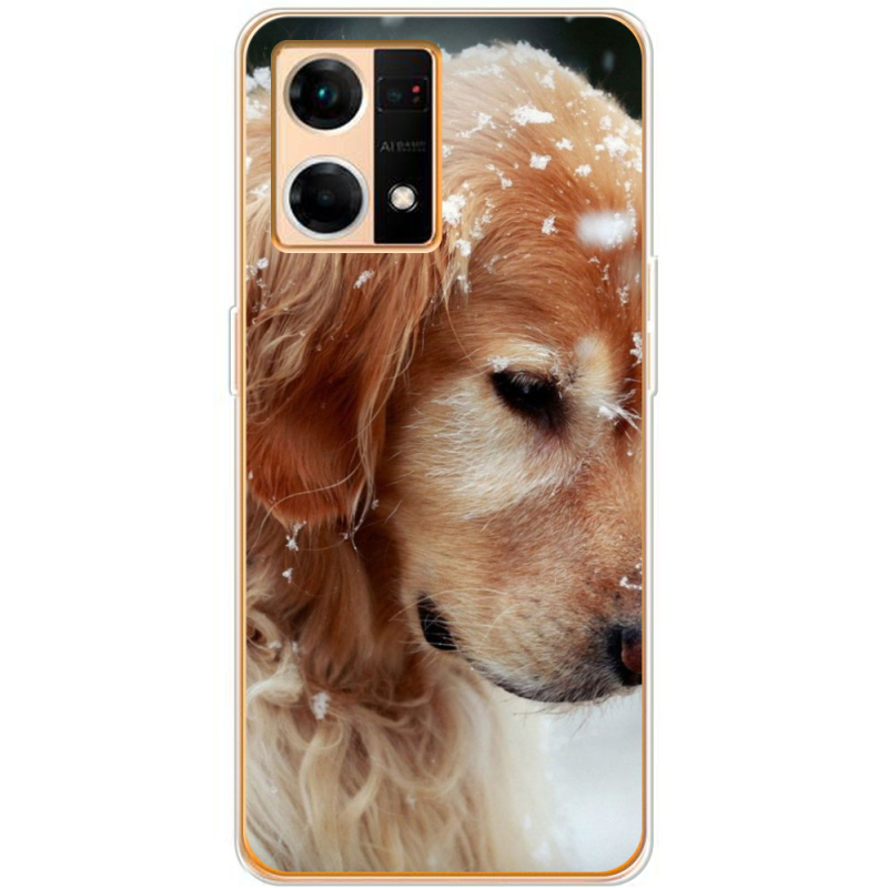 Чехол BoxFace OPPO Reno 7 4G Golden Retriever