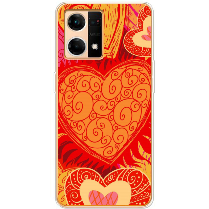 Чехол BoxFace OPPO Reno 7 4G Warm Hearts