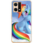 Чехол BoxFace OPPO Reno 7 4G My Little Pony Rainbow Dash