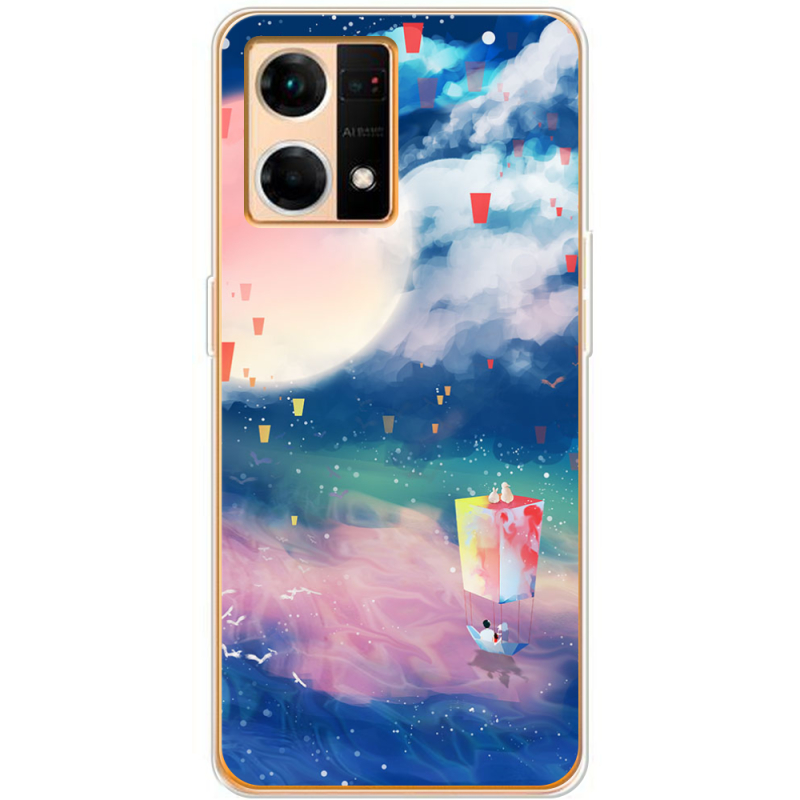 Чехол BoxFace OPPO Reno 7 4G Sky Lanterns