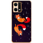 Чехол BoxFace OPPO Reno 7 4G Fox-Astronauts