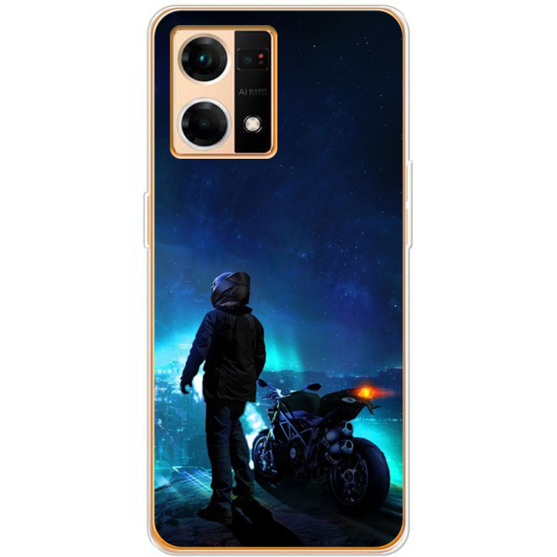 Чехол BoxFace OPPO Reno 7 4G Motorcyclist