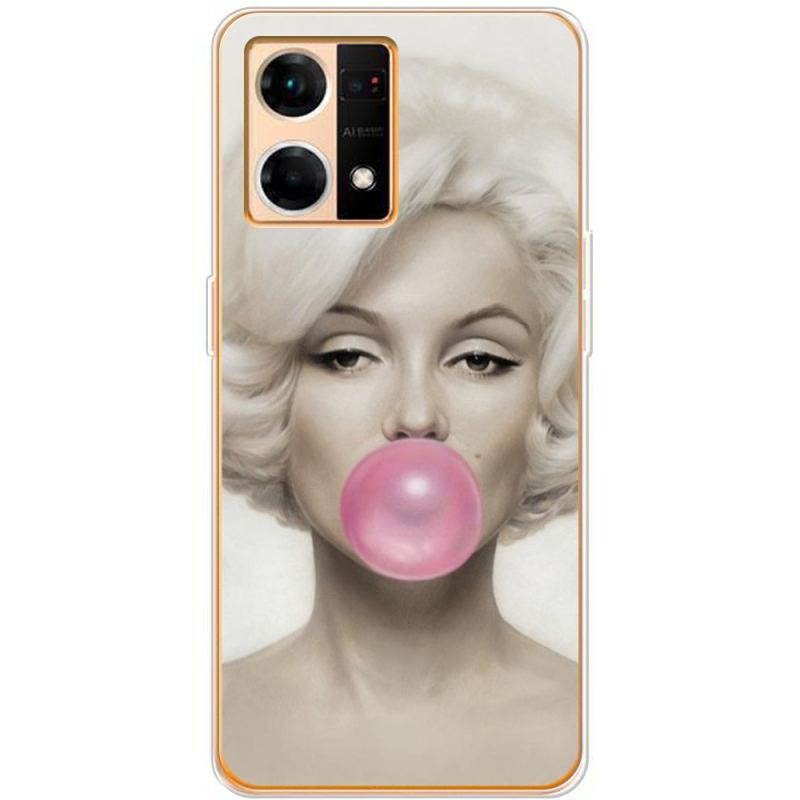 Чехол BoxFace OPPO Reno 7 4G Marilyn Monroe Bubble Gum