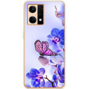 Чехол BoxFace OPPO Reno 7 4G Orchids and Butterflies