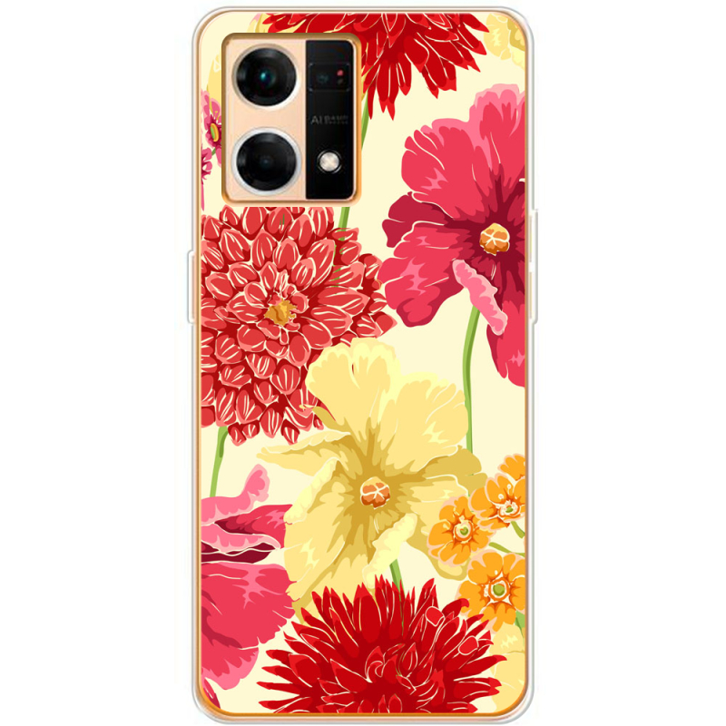 Чехол BoxFace OPPO Reno 7 4G Flower Bed