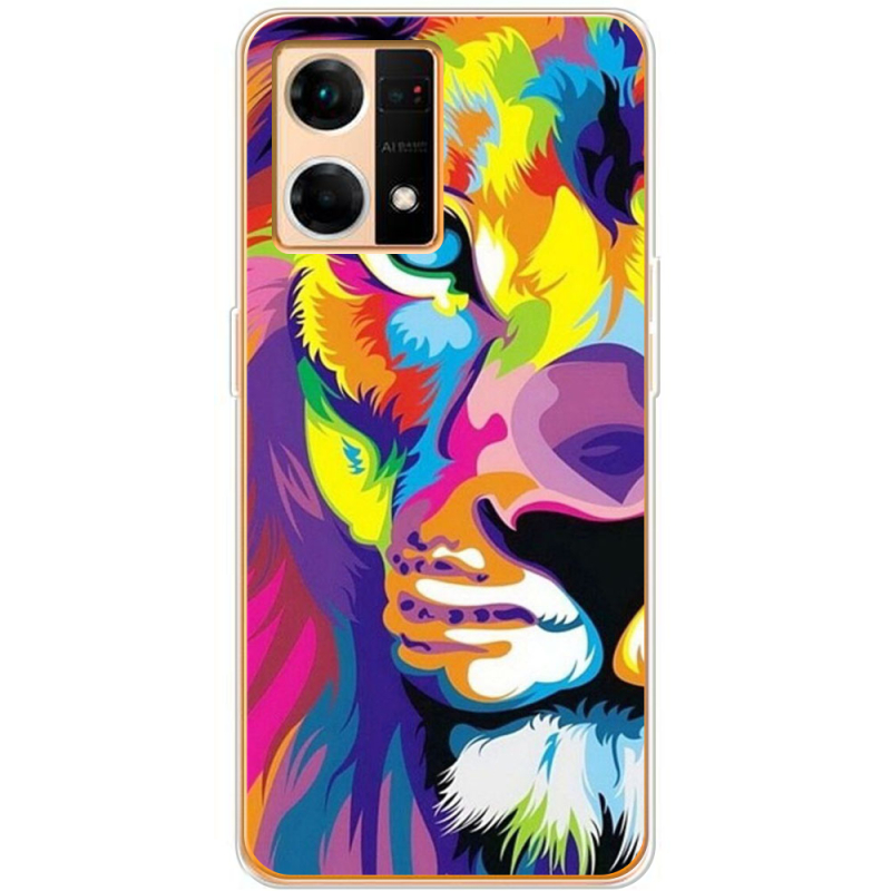 Чехол BoxFace OPPO Reno 7 4G Frilly Lion