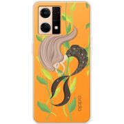 Прозрачный чехол BoxFace OPPO Reno 7 4G Cute Mermaid