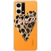 Прозрачный чехол BoxFace OPPO Reno 7 4G Wild Love