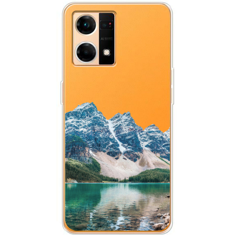 Прозрачный чехол BoxFace OPPO Reno 7 4G Blue Mountain