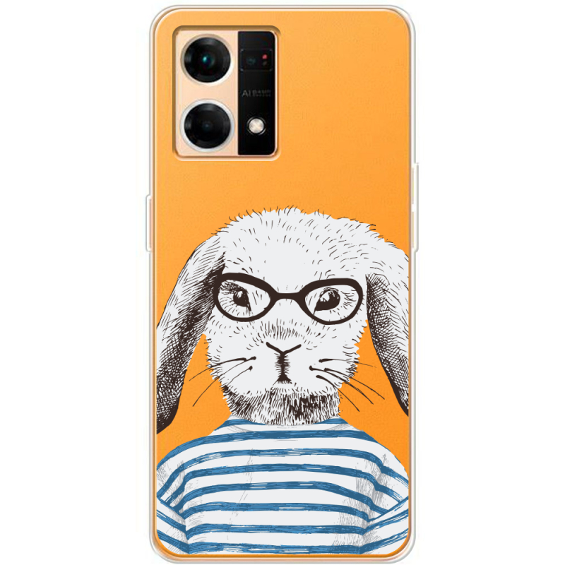 Прозрачный чехол BoxFace OPPO Reno 7 4G MR. Rabbit