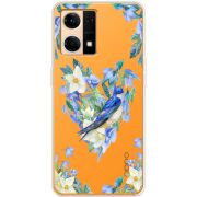 Прозрачный чехол BoxFace OPPO Reno 7 4G Spring Bird