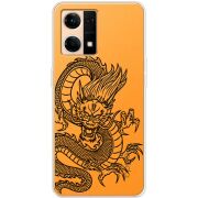 Прозрачный чехол BoxFace OPPO Reno 7 4G Chinese Dragon