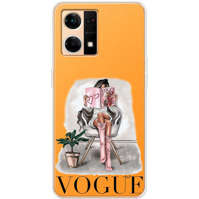 Прозрачный чехол BoxFace OPPO Reno 7 4G VOGUE