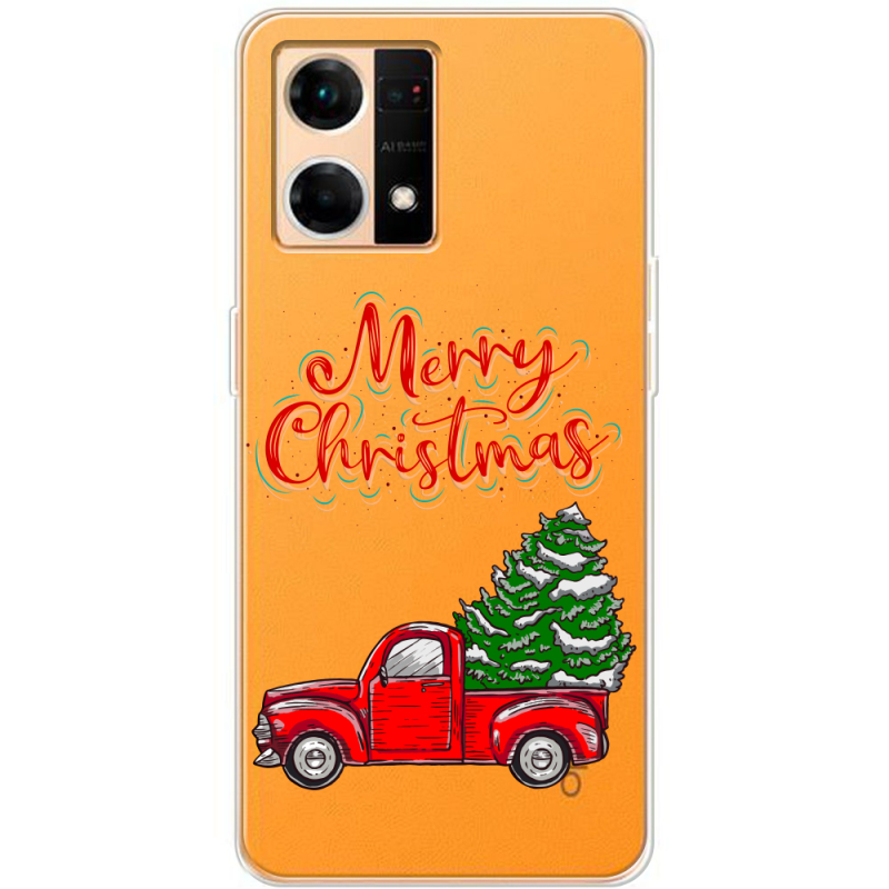 Прозрачный чехол BoxFace OPPO Reno 7 4G Holiday Car