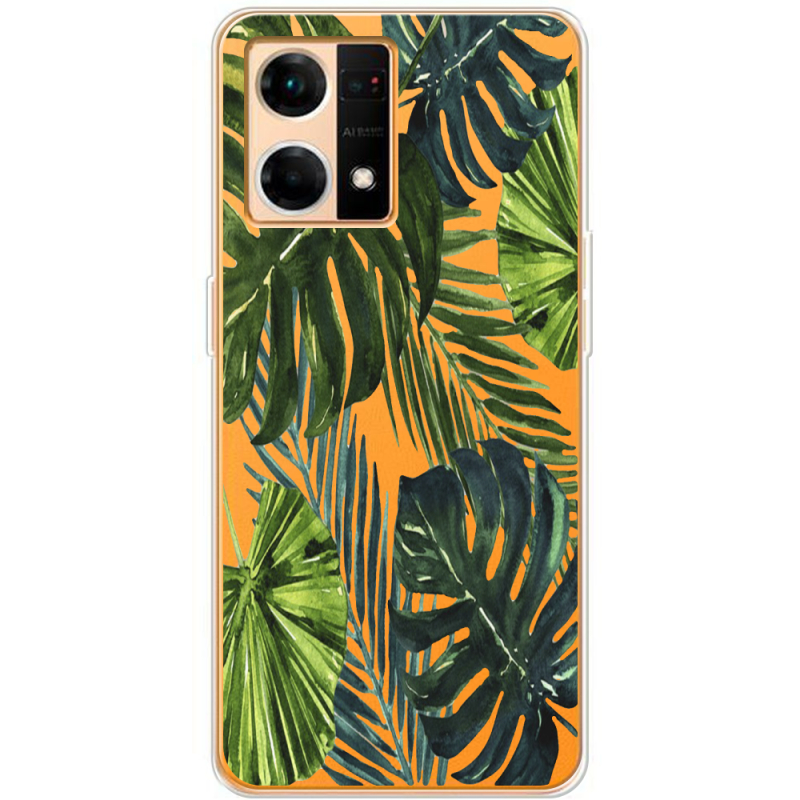 Прозрачный чехол BoxFace OPPO Reno 7 4G Palm Tree