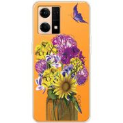 Прозрачный чехол BoxFace OPPO Reno 7 4G My Bouquet