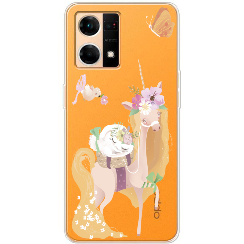 Прозрачный чехол BoxFace OPPO Reno 7 4G Uni Blonde