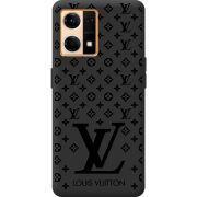 Черный чехол BoxFace OPPO Reno 7 4G LV Style