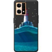 Черный чехол BoxFace OPPO Reno 7 4G Lighthouse