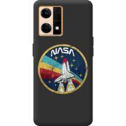 Черный чехол BoxFace OPPO Reno 7 4G NASA