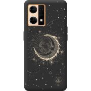 Черный чехол BoxFace OPPO Reno 7 4G Moon