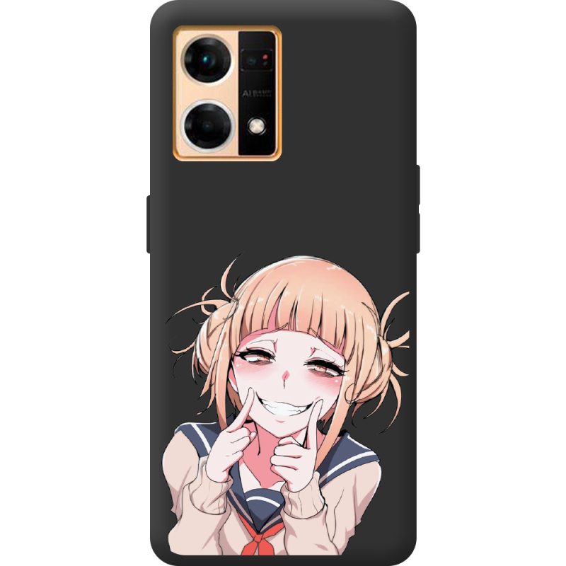 Черный чехол BoxFace OPPO Reno 7 4G Himiko Toga Smile