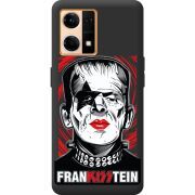 Черный чехол BoxFace OPPO Reno 7 4G Frankisstein