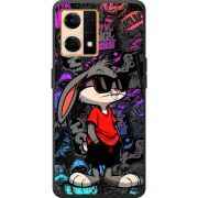 Черный чехол BoxFace OPPO Reno 7 4G Малий вухань