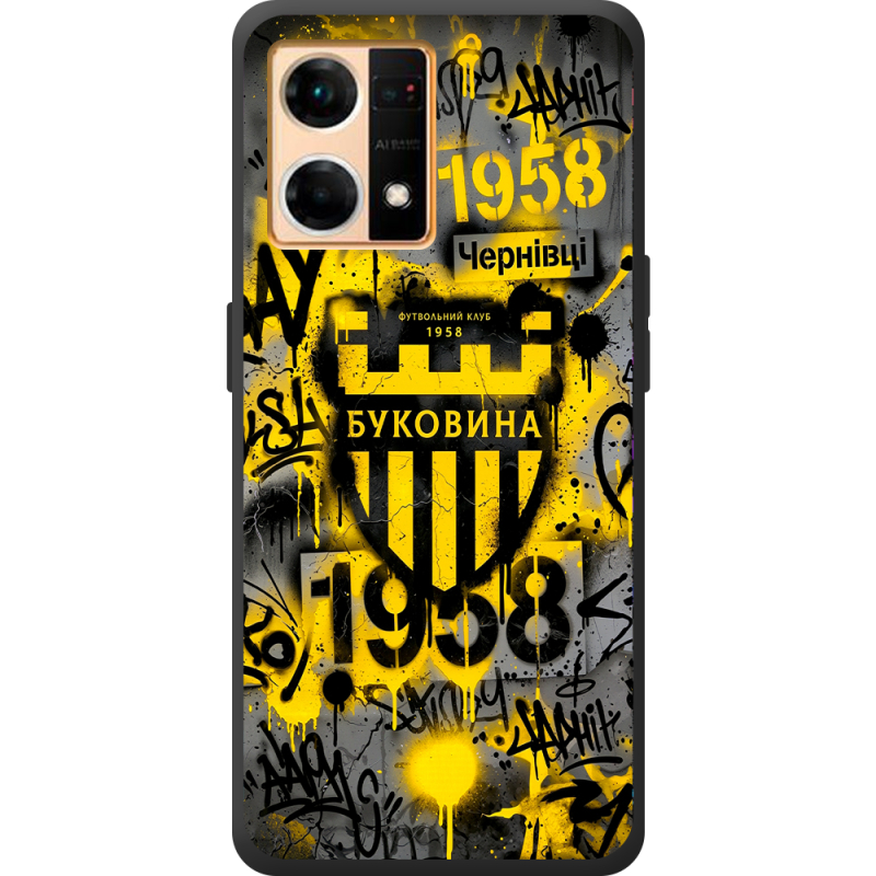 Черный чехол BoxFace OPPO Reno 7 4G 