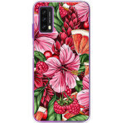 Чехол BoxFace Blackview A90 Tropical Flowers