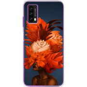 Чехол BoxFace Blackview A90 Exquisite Orange Flowers