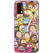 Чехол BoxFace Blackview A90 Rick and Morty