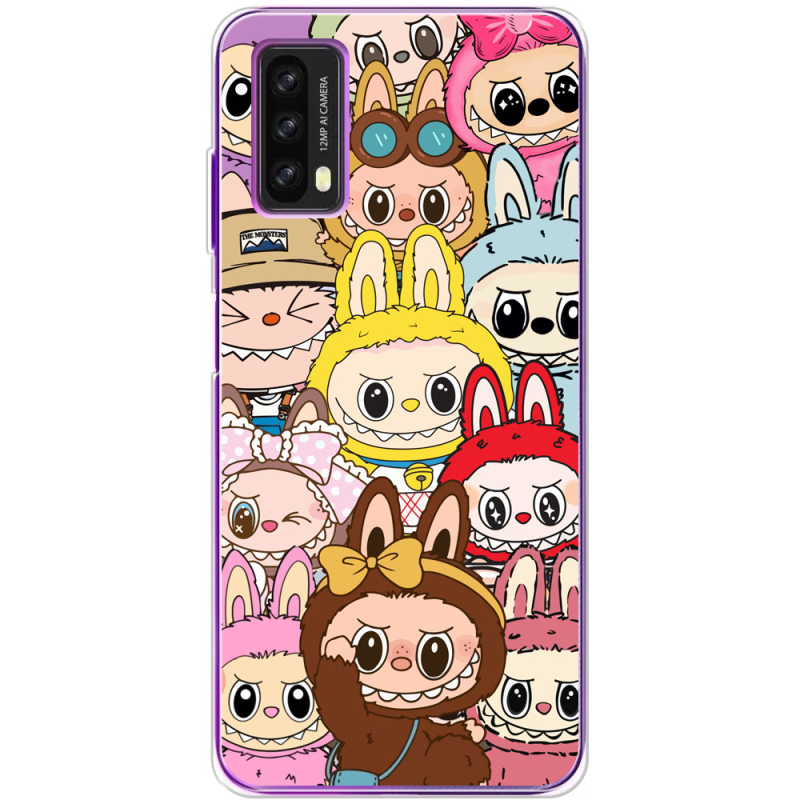 Чехол BoxFace Blackview A90 Labubu