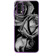 Чехол BoxFace Blackview A90 Black and White Roses