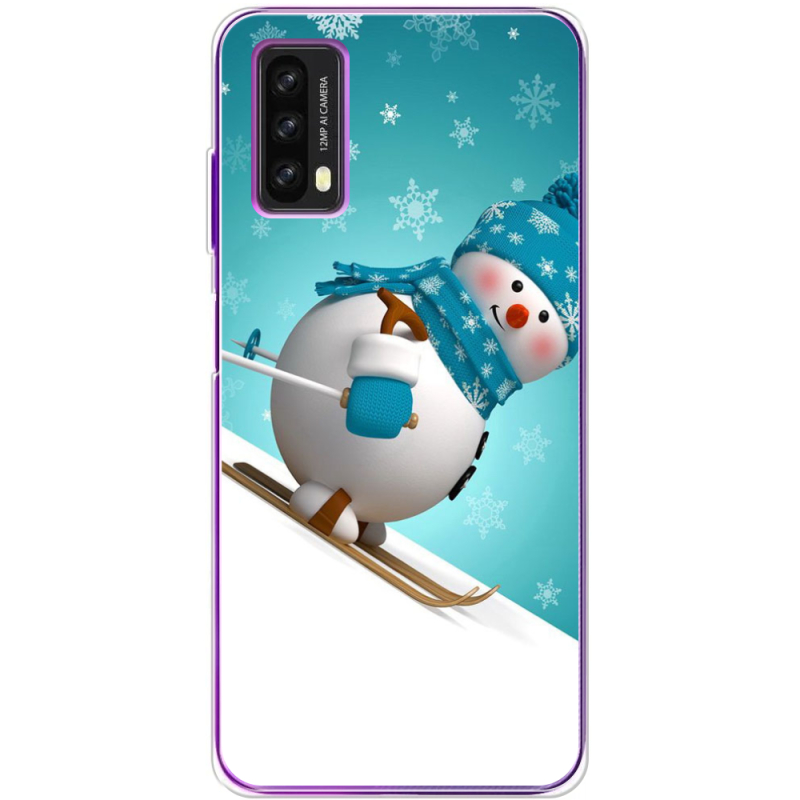 Чехол BoxFace Blackview A90 Skier Snowman