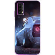 Чехол BoxFace Blackview A90 Silver Car