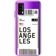 Прозрачный чехол BoxFace Blackview A90 Ticket Los Angeles